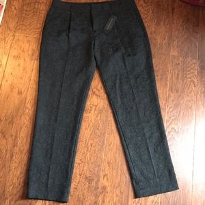 Banana Republic Black Avery Cropped Pants
